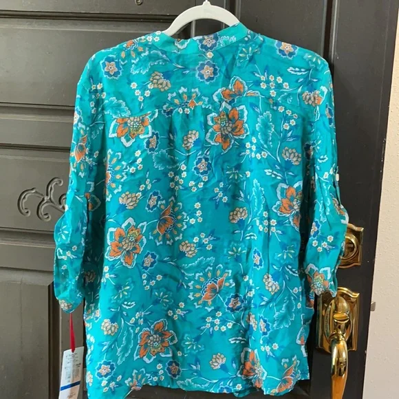 Ruby Rd. Sheer Blouse. - Picture 6 of 8